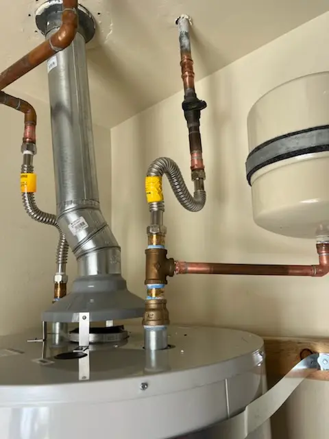 Water heater installation and plumbing repair in Jordan Meadows
